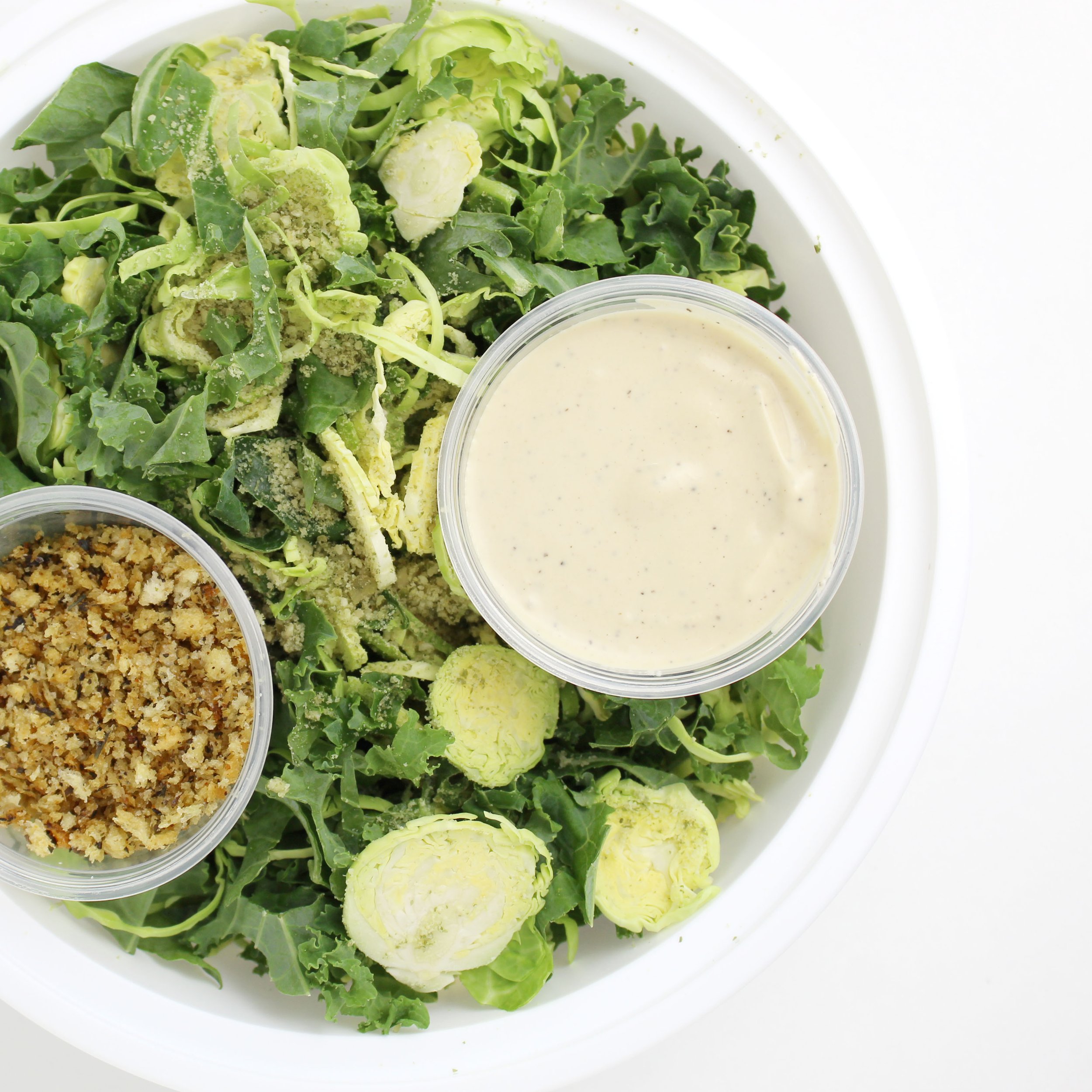 Kale Brussels salad
